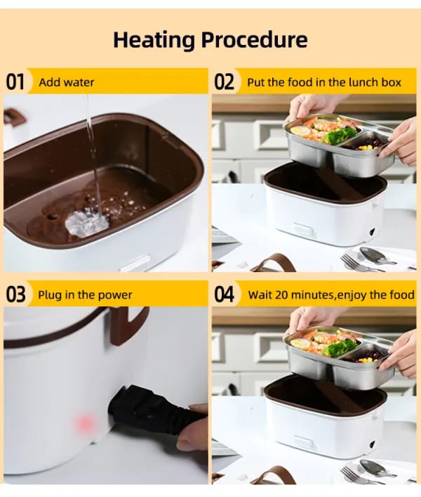 Electric Lunch Box Food Heater